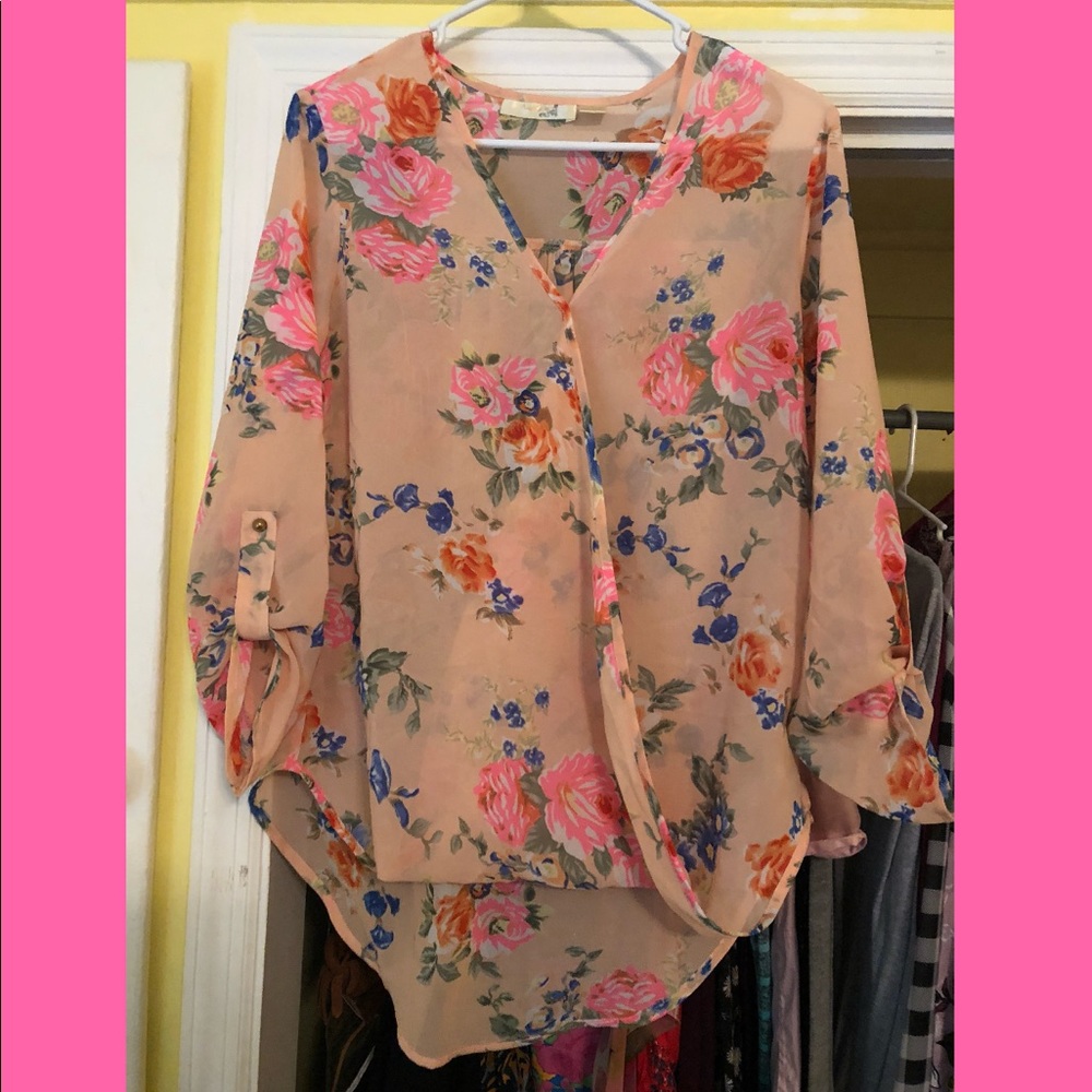 Beautiful rose blouse
